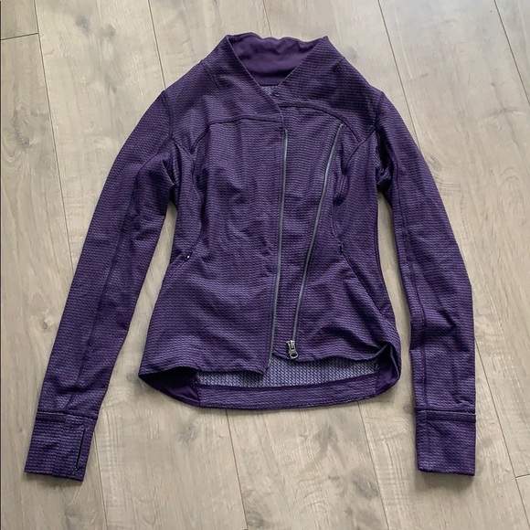 lululemon athletica Jackets & Blazers - Luluemon Purple Zip up